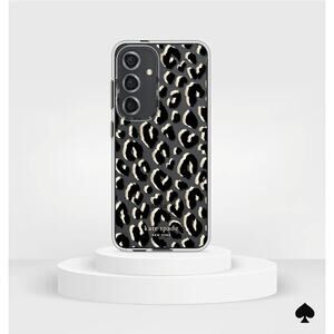 kate spade new york Samsung Galaxy S24 Case | City Leopard Black